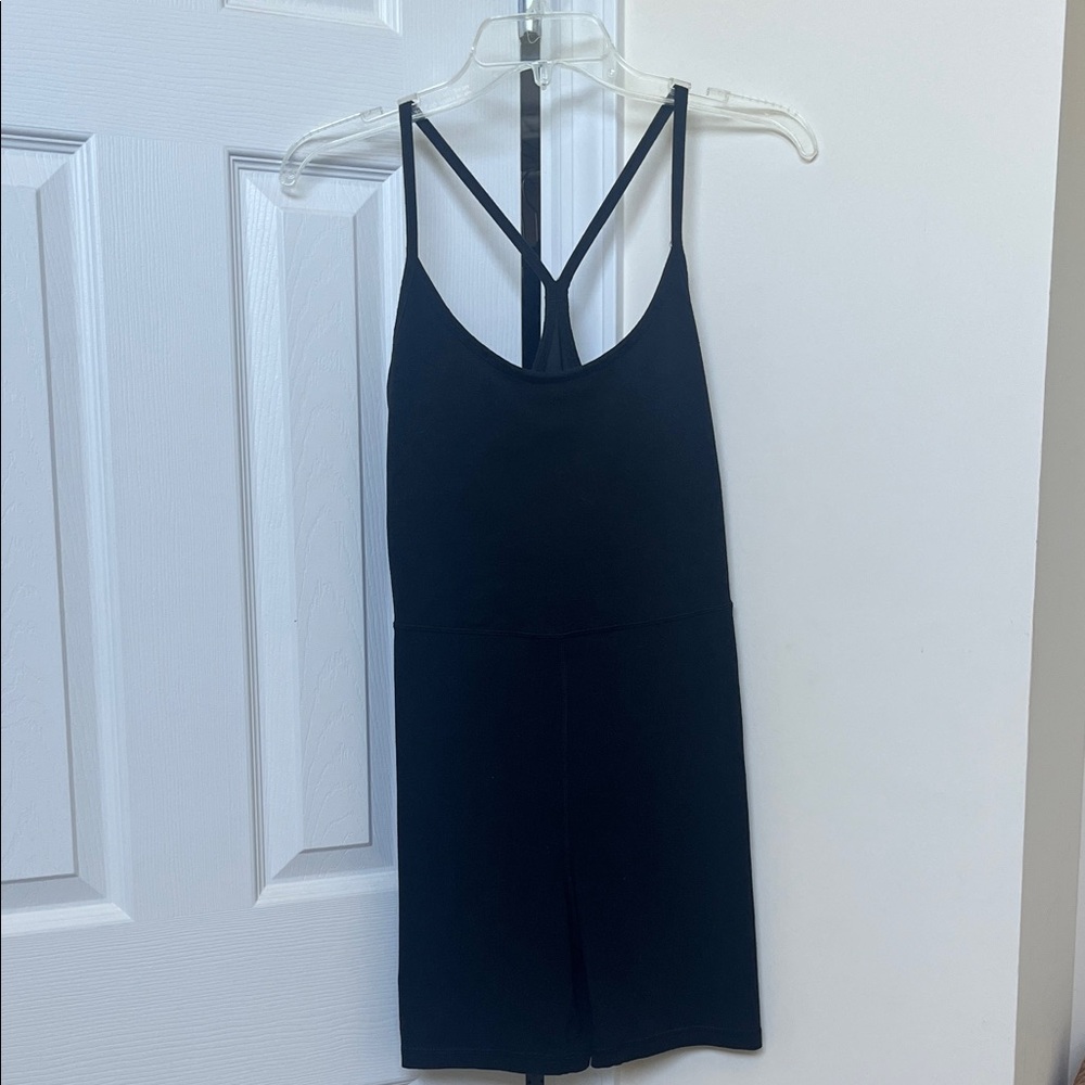 Old Navy Black Strappy Jumpsuit